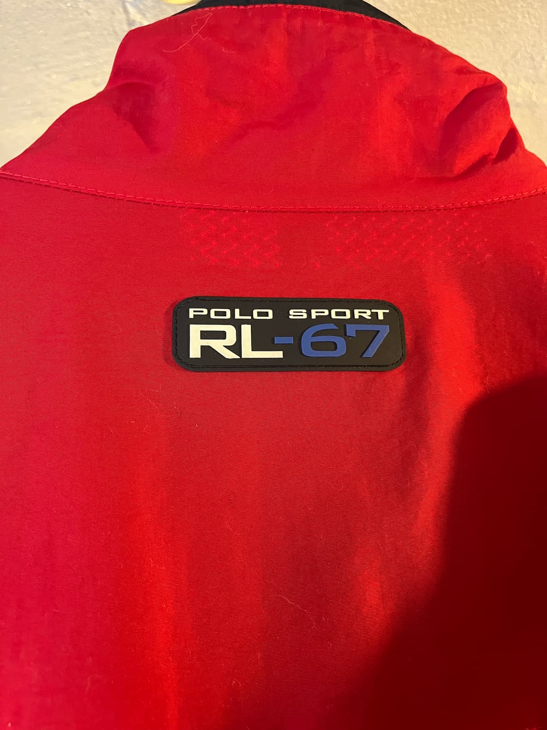 폴로 스포츠 RL-67 레드 테크 자켓 상품이미지4