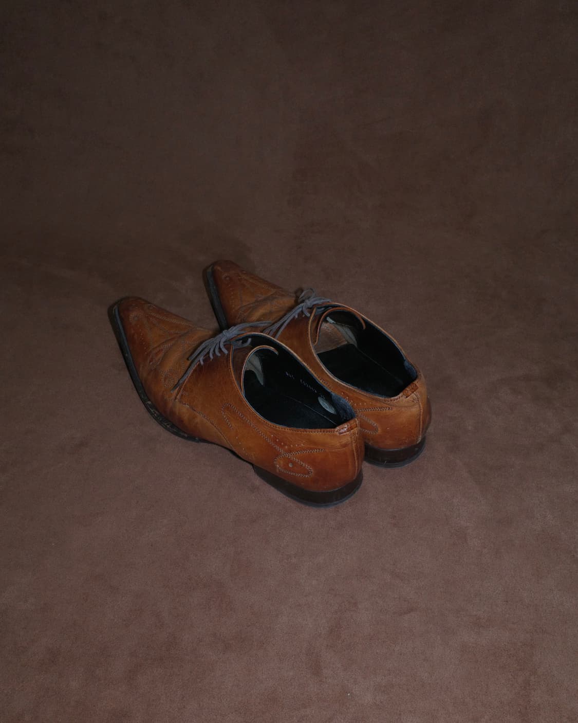 훕데두 롱노즈 웨스턴 스티치 슈즈 상품이미지4