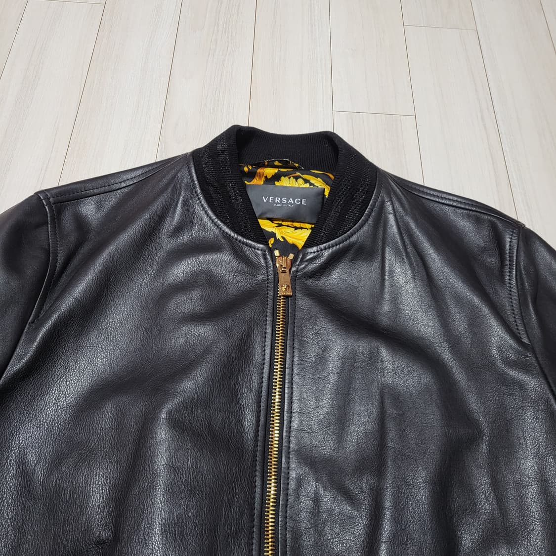 (48) 22FW 베르사체 그레카 레더자켓 Versace 가죽자켓 상품이미지5