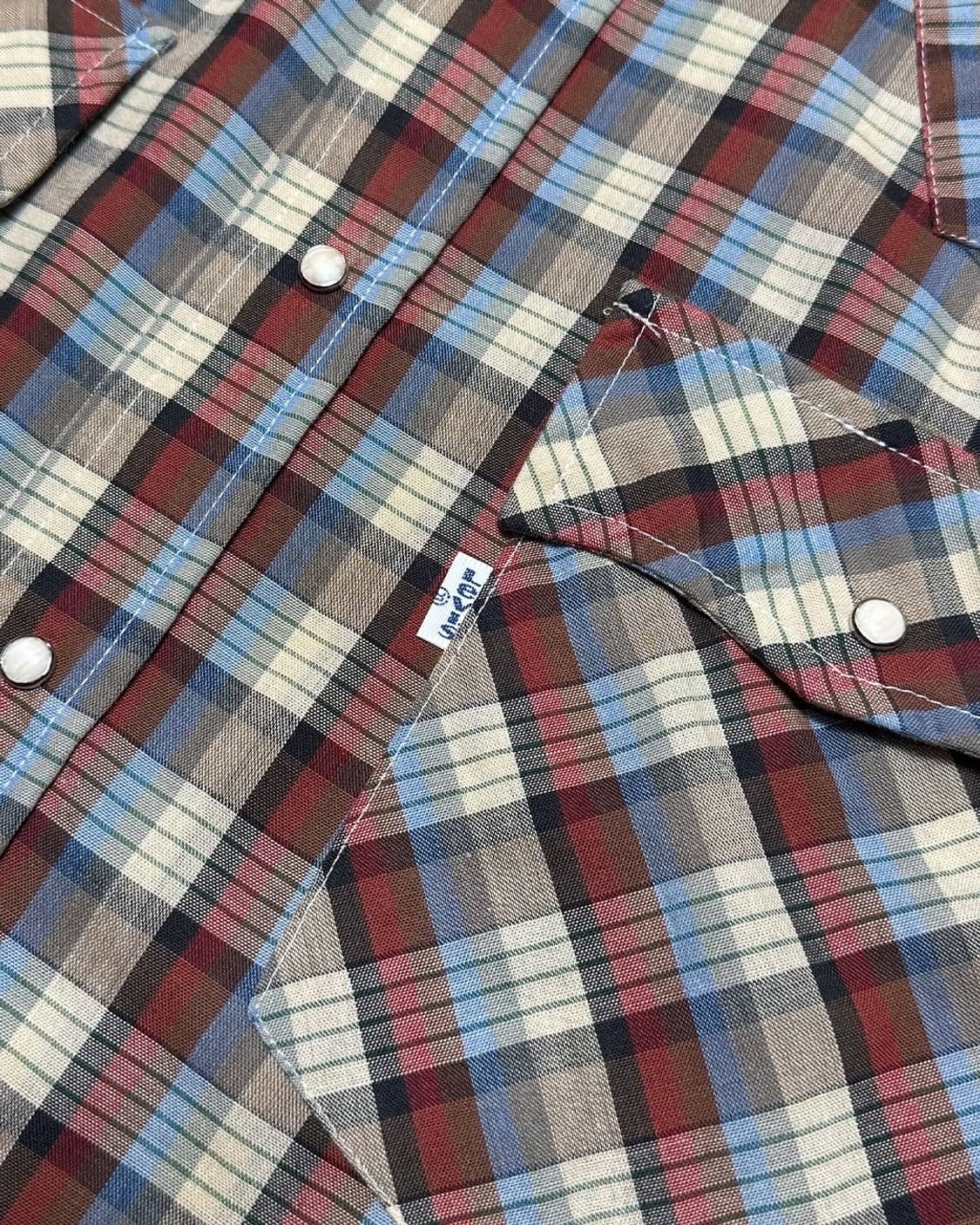 80s 리바이스 화이트 탭 웨스턴 셔츠 made in usa 상품이미지3