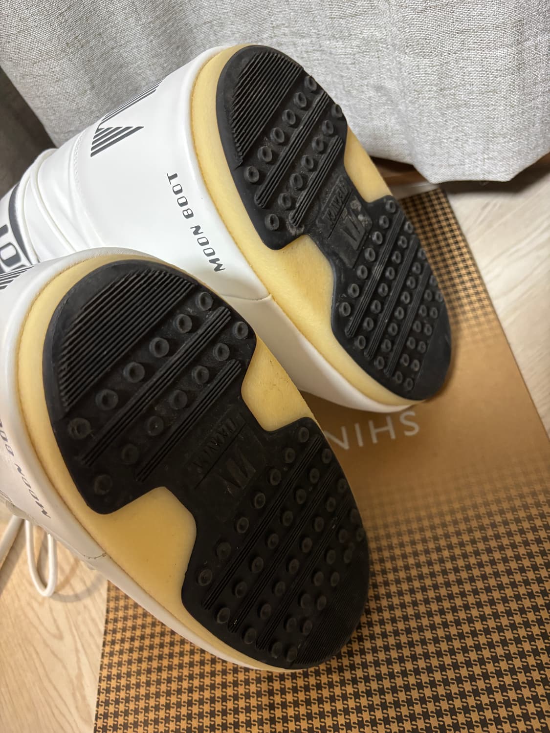 문부츠 화이트 톨 36/38 (230-250 공용) 상품이미지5