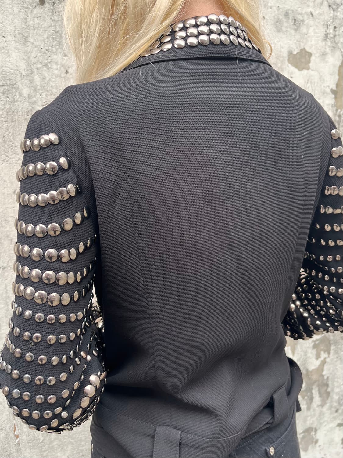 JS. Newyork 락시크 스터드 라이더 자켓 상품이미지3