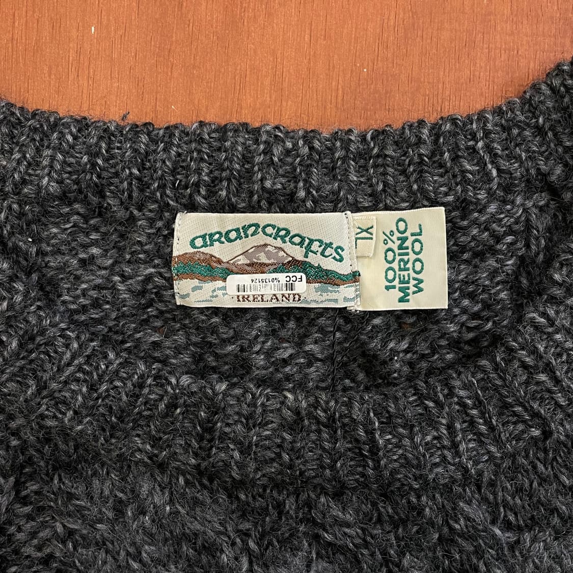 (XL) 아메리칸 빈티지 메리노울 니트 상품이미지8