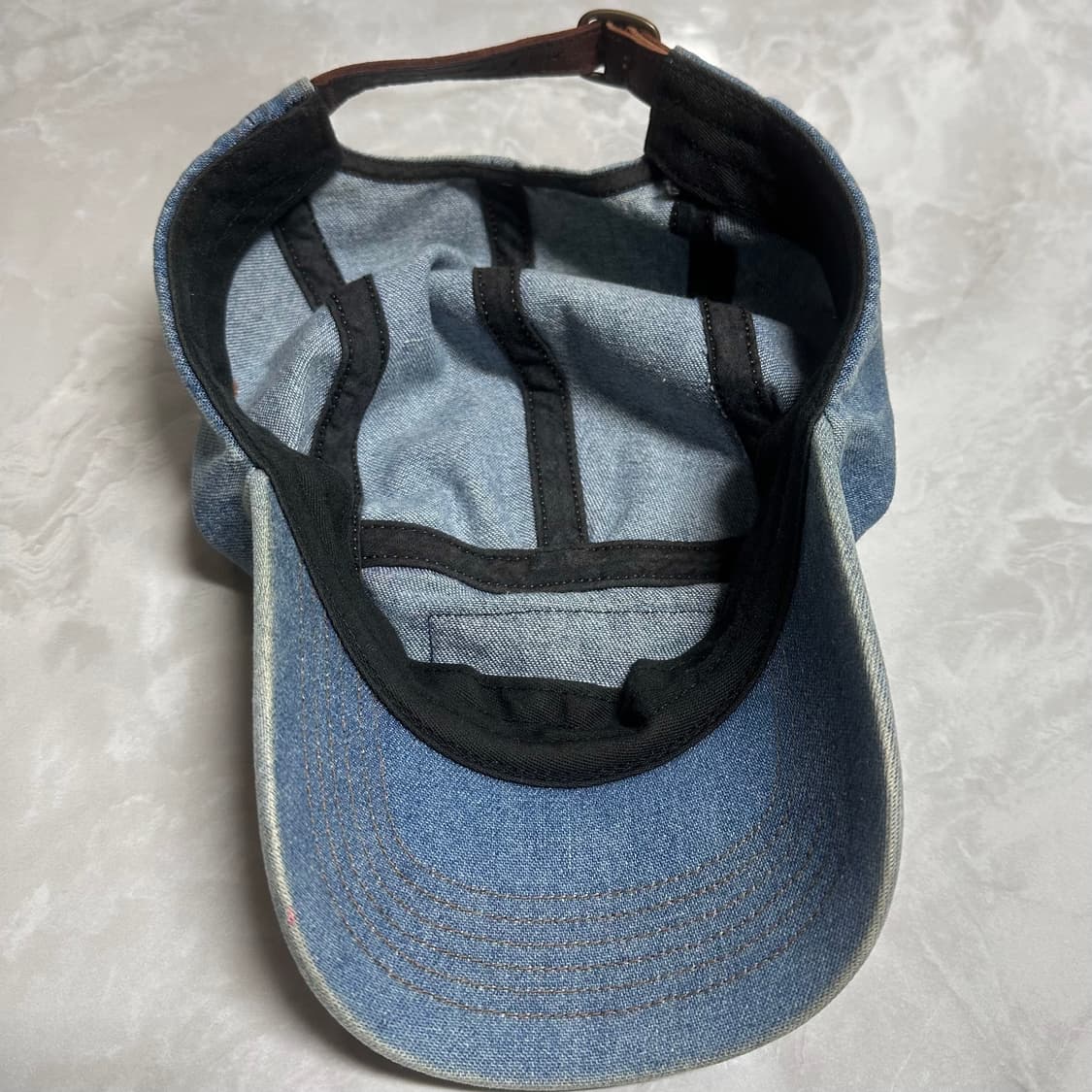 [정품] 슈프림 워시드 치노 트윌 캠프캡 데님 - 22FW 상품이미지2