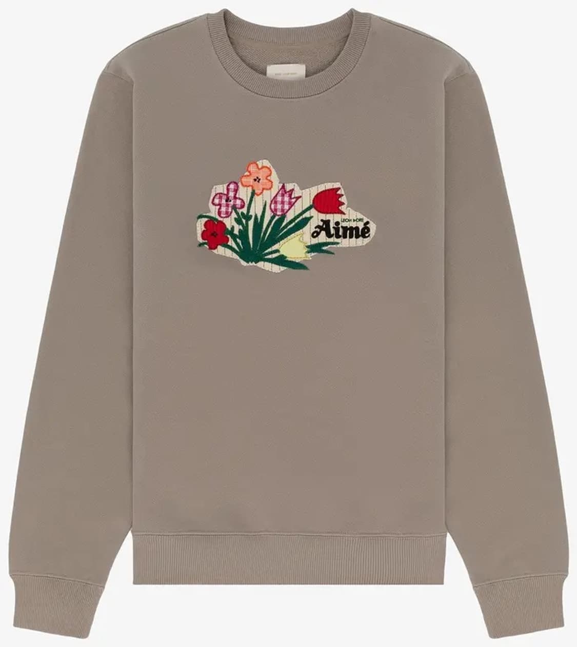 Aime Leon Dore Floral Appliqué Crewneck  상품이미지1
