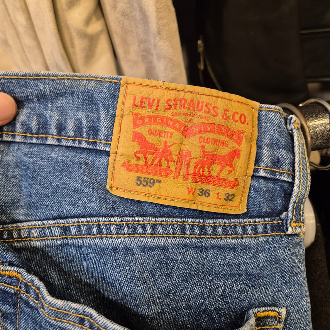 36인치 리바이스 559 청바지  상품이미지3