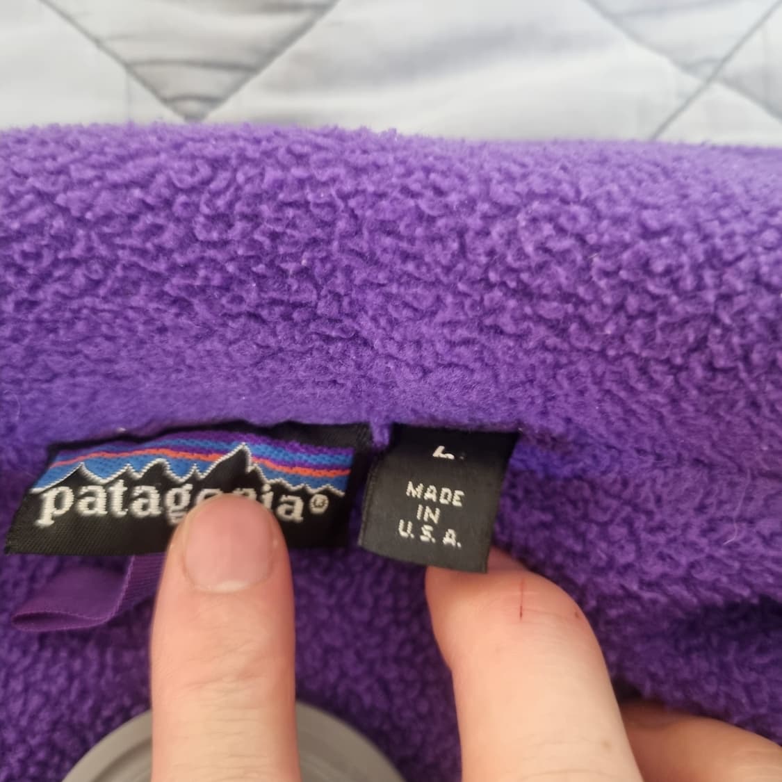 파타고니아 쉘 신칠라 봄버 세이지그린 퍼플  L 상품이미지6