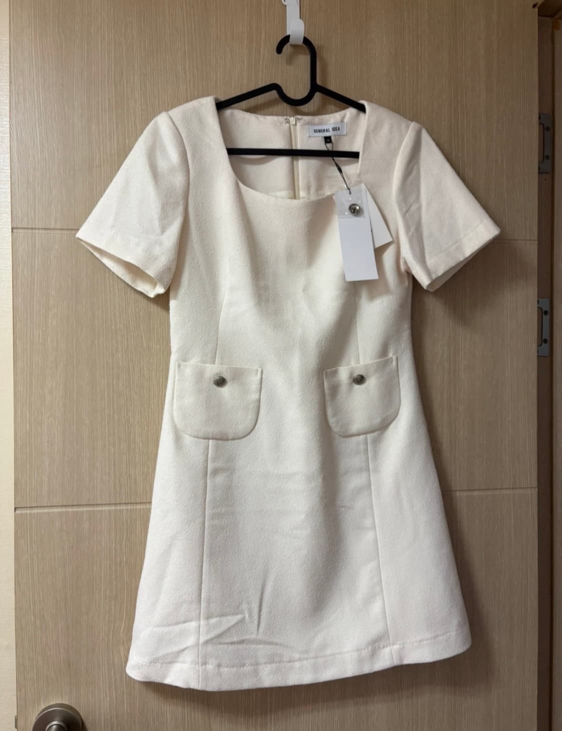 제너럴아이디어 트위드 원피스 상품이미지4