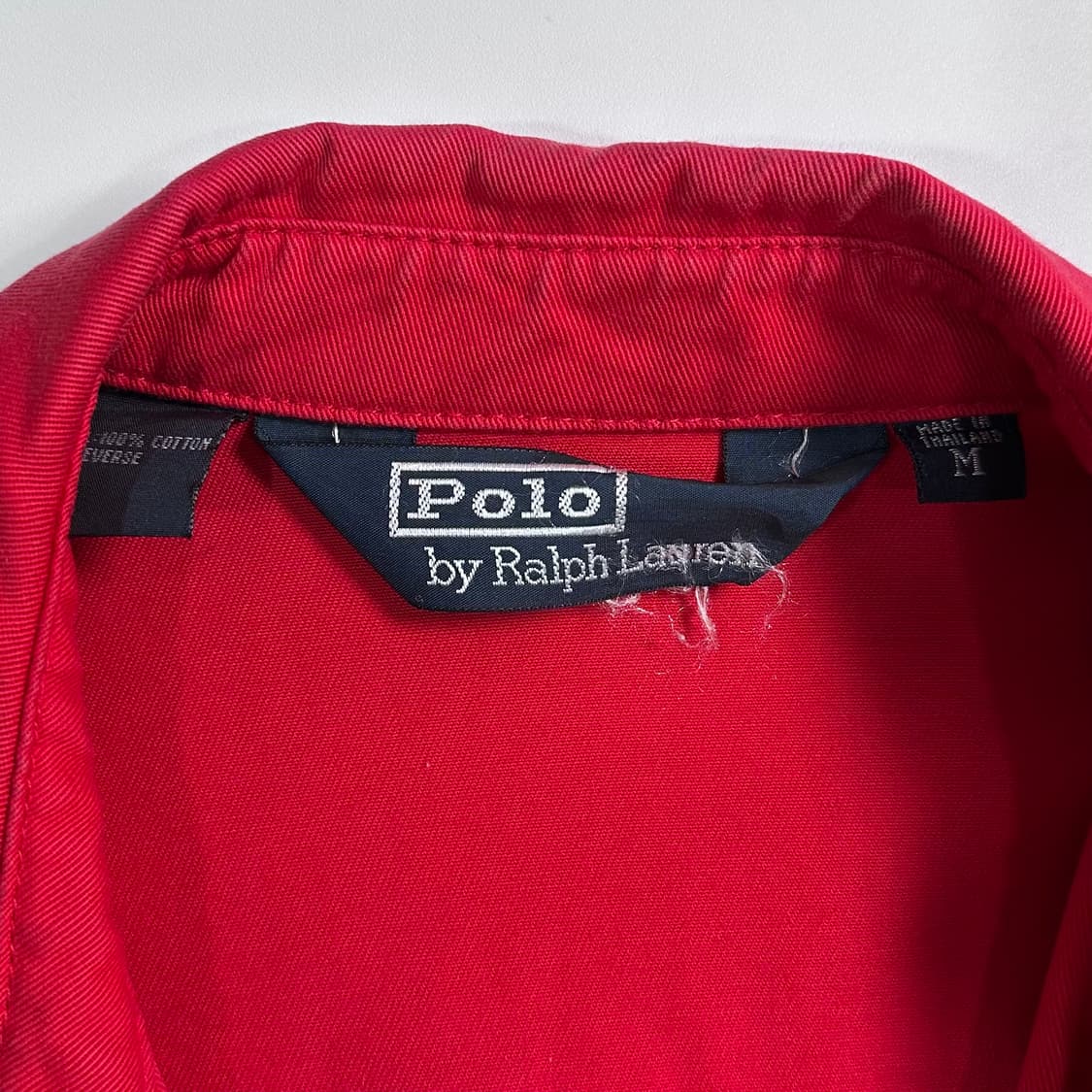 00s 폴로 랄프로렌 레드 스윙탑 자켓 상품이미지6