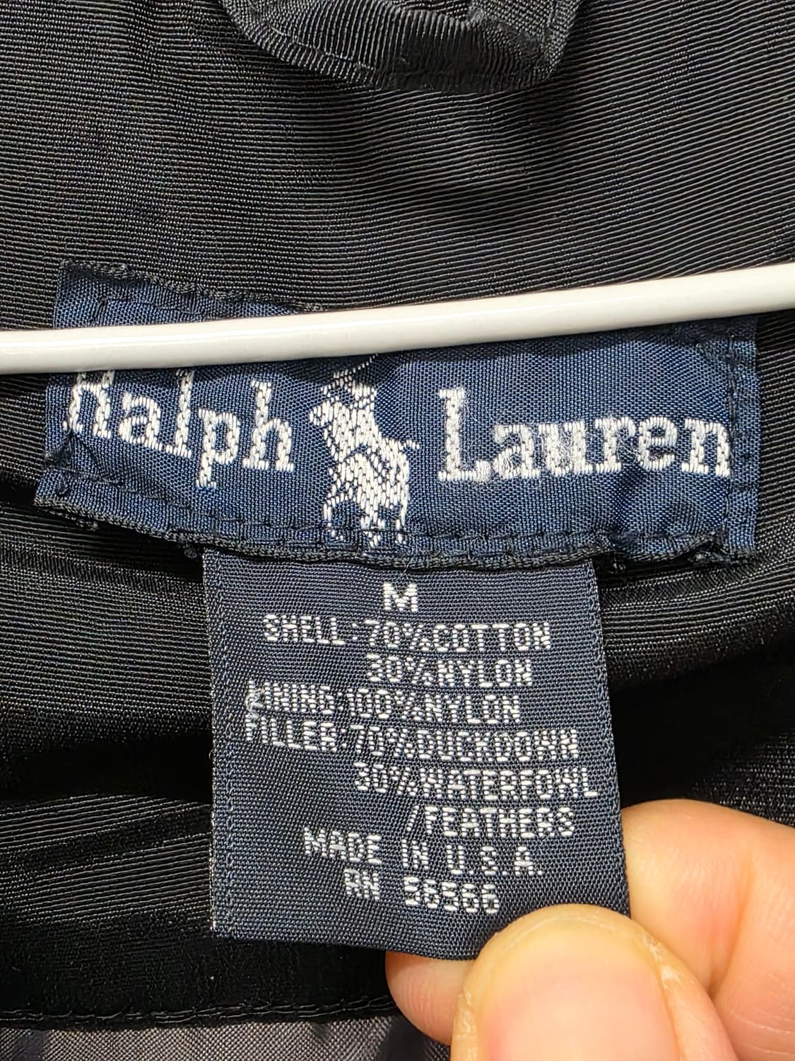 랄프로렌 덕다운 파카 야상 M 상품이미지4