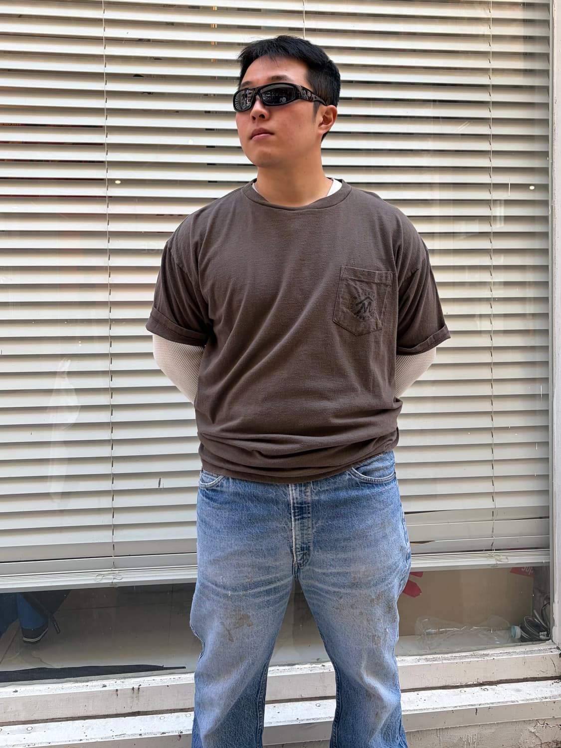 90‘s Marlboro country west cowboy T-sh 상품이미지4