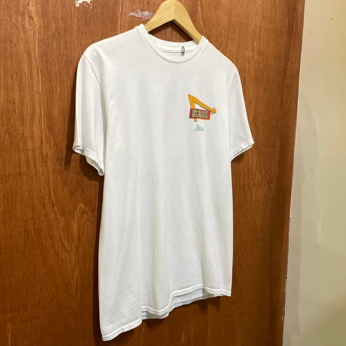 (M) In N Out 인앤아웃 버거 텍사스 빈티지 반팔티 상품이미지2
