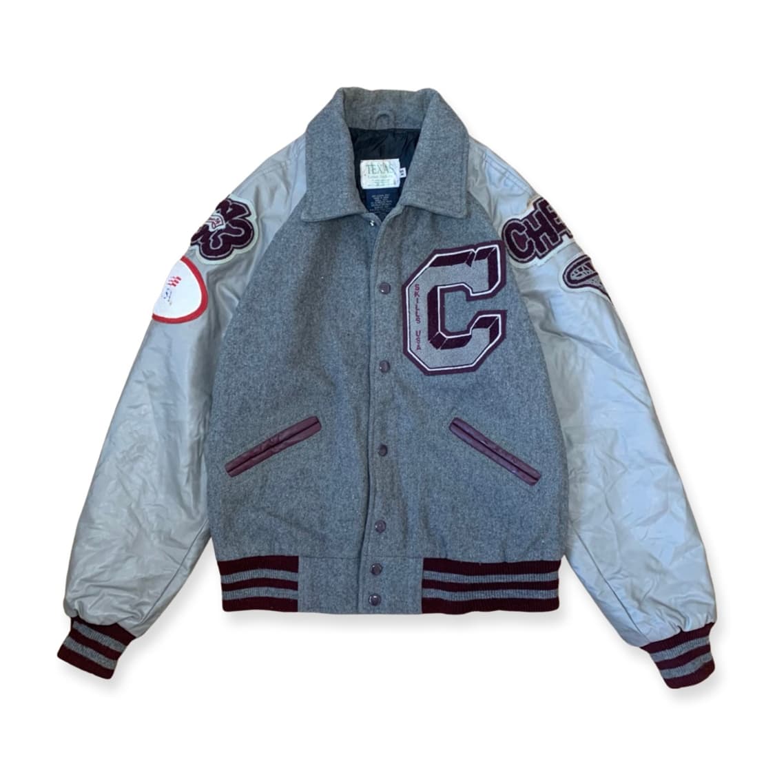 빈티지 바시티자켓 xs 상품이미지2