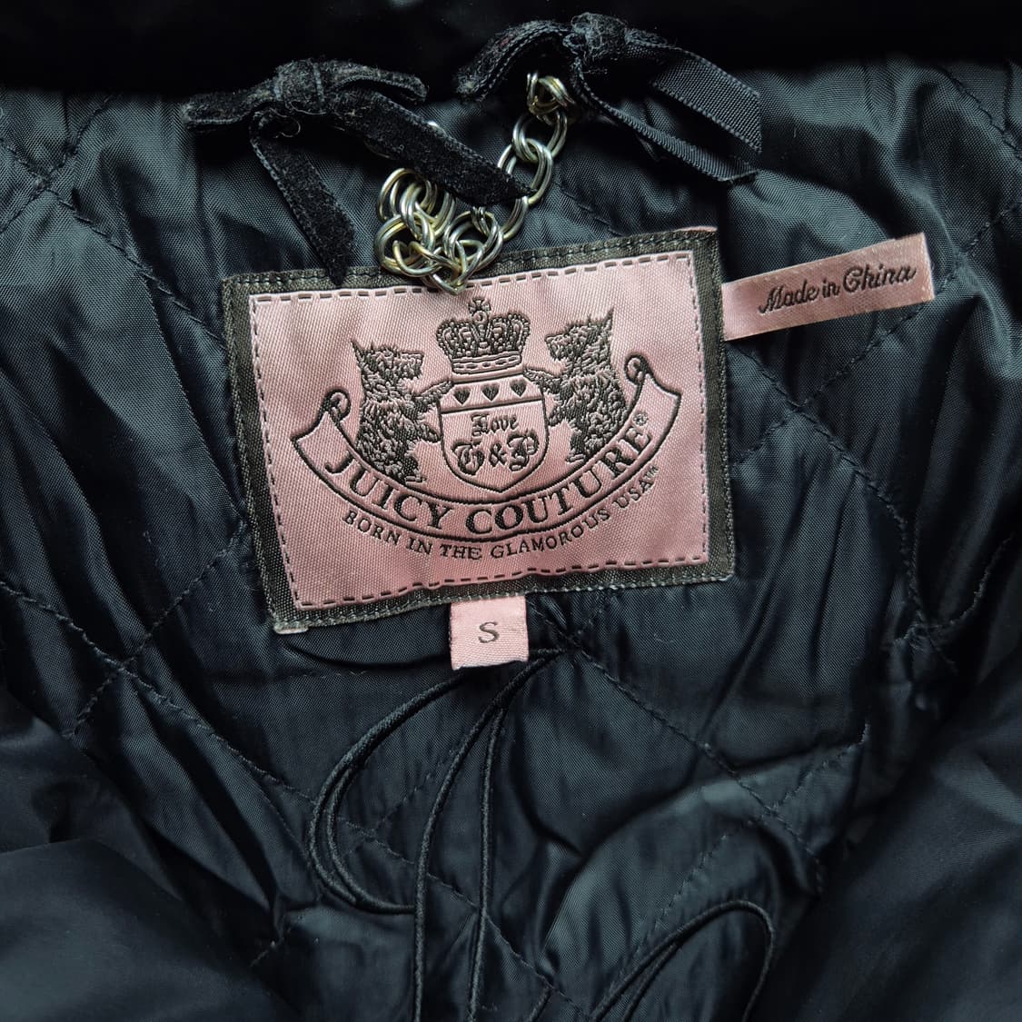 [S] 쥬시꾸뛰르 후드패딩 y2k 상품이미지6