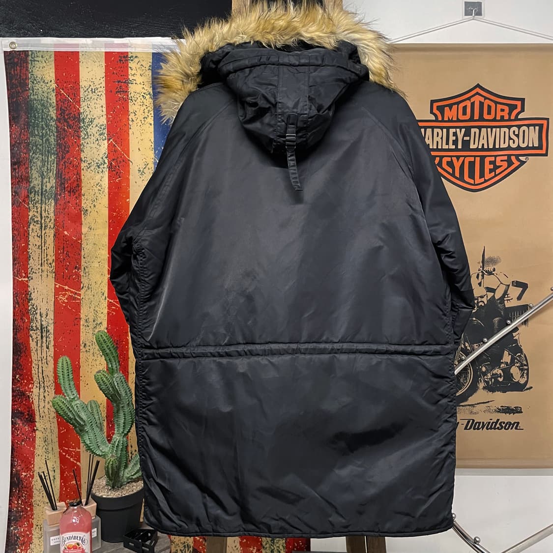 알파 인더스트리 N3B 퍼 후드 야상 자켓 밀리터리 오리지널 상품이미지2