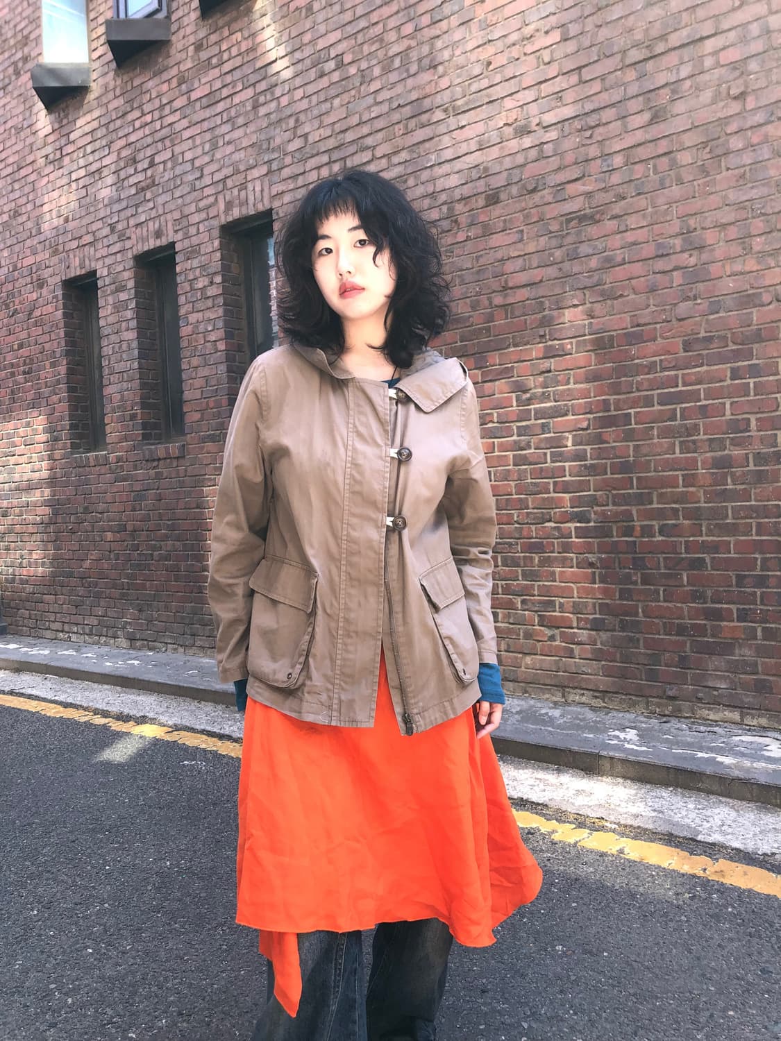 Max Mara linen wrap skirt 상품이미지4