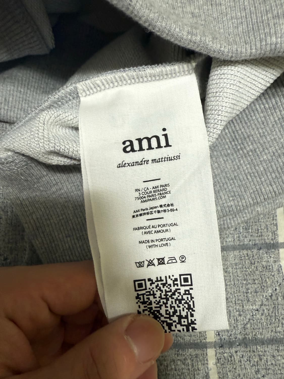 [새상품] AMI 맨투맨 XL 상품이미지5