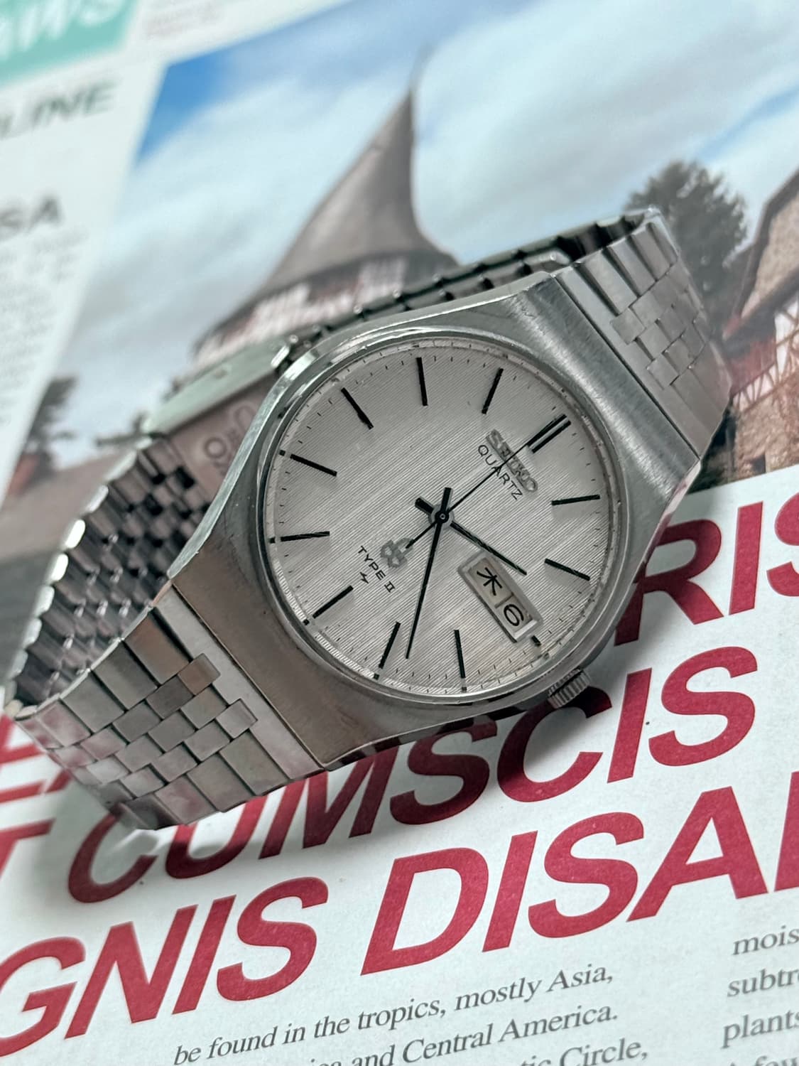 Seiko 세이코 쿼츠 TYPE II 데이 데이트 상품이미지4