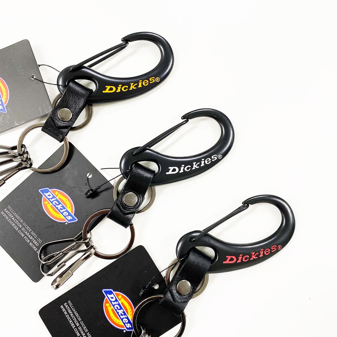 디키즈 블랙 카라비너 키링 상품이미지4