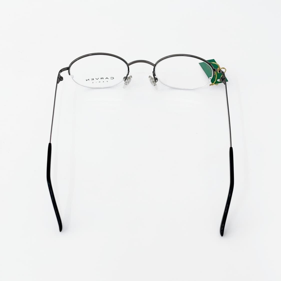 키지클럽 CARVEN 그레이 반무테 데드스탁 빈티지안경 상품이미지4