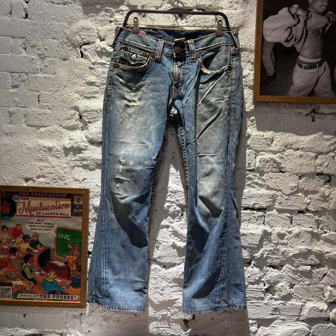 트루릴리전 USA 부츠컷 데님팬츠 상품이미지2