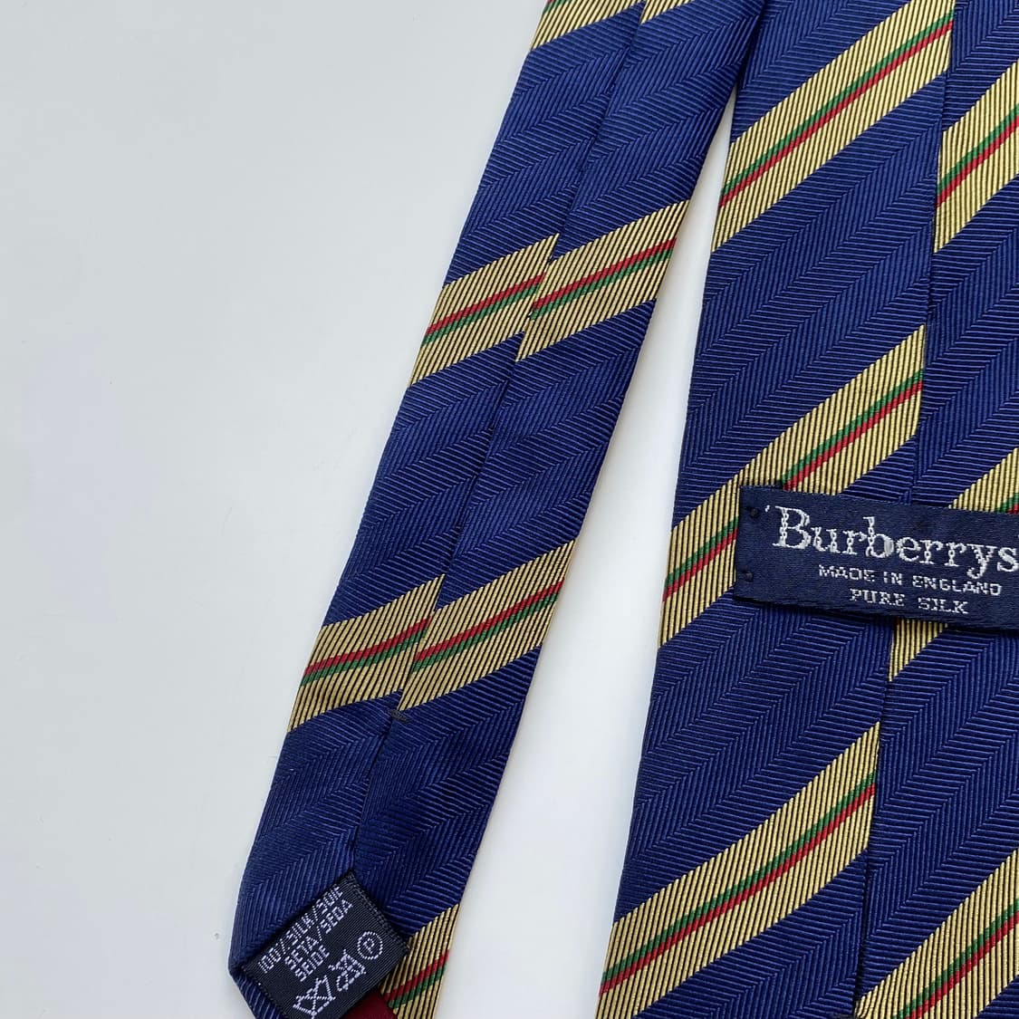 버버리 심플로고 명품 정품 넥타이 (Burberry) 8.8cm 상품이미지5