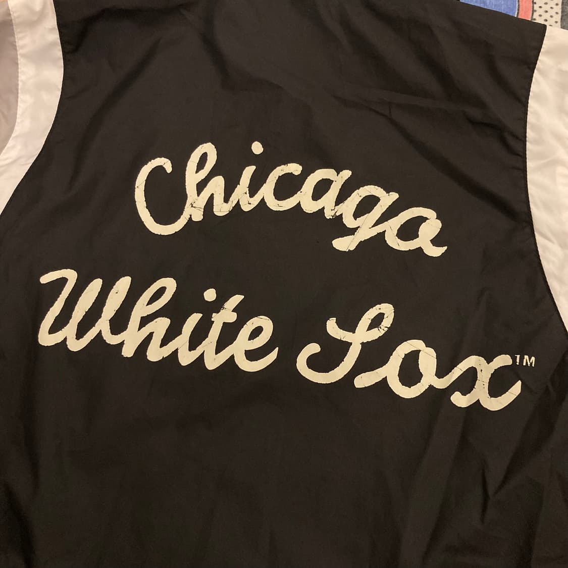 일본 유니클로 프린팅 시카고 화이트 삭스 코치 자켓 상품이미지6