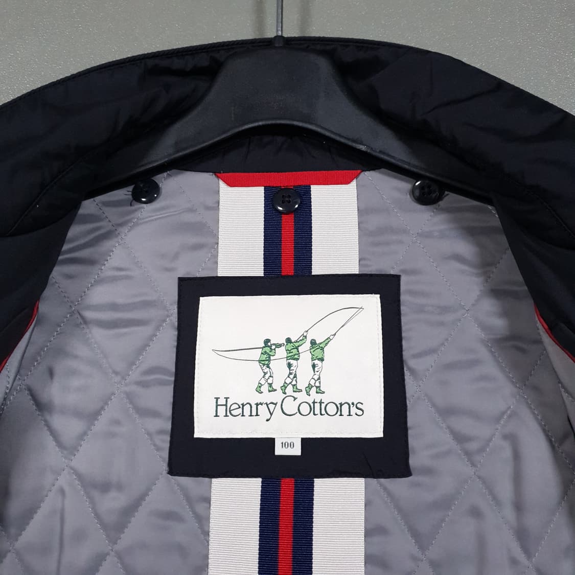 L) 헨리코튼 3M 신슐레이트 스트레치 포켓 패딩 자켓 블랙 100 상품이미지7