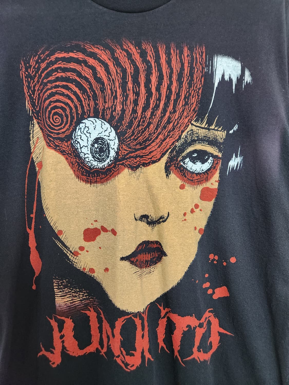 이토준지 소용돌이 시리즈 티셔츠 XL 상품이미지3