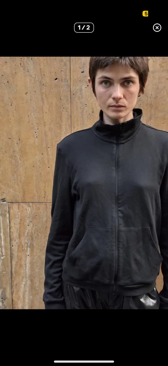 머듈 넥집업 블랙 2size 상품이미지1