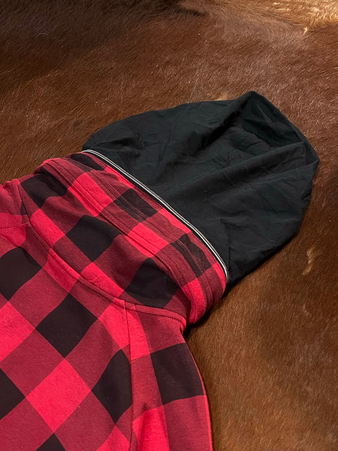 Doublefocus 체크 집업 상품이미지10