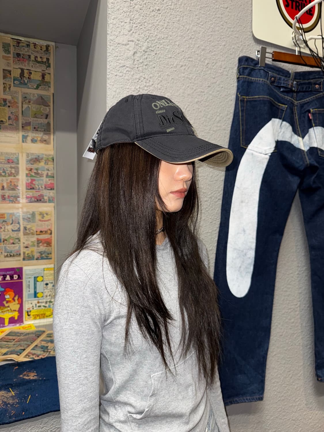 디젤 레터링 볼캡 상품이미지7
