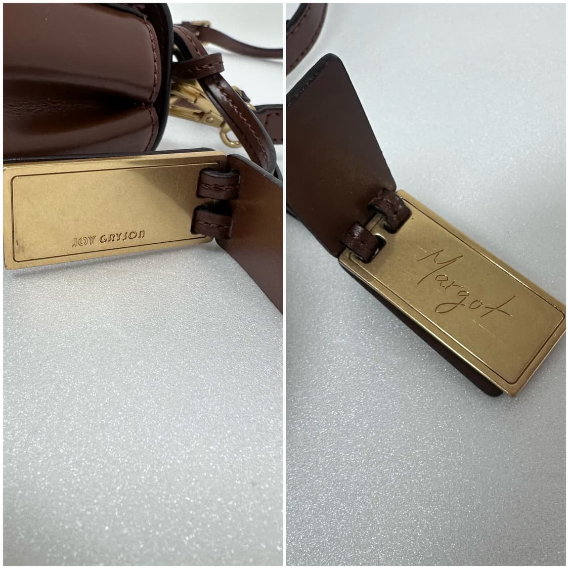 조이그라이슨 마고 미니 가죽 브라운 크로스백 가방 상품이미지9