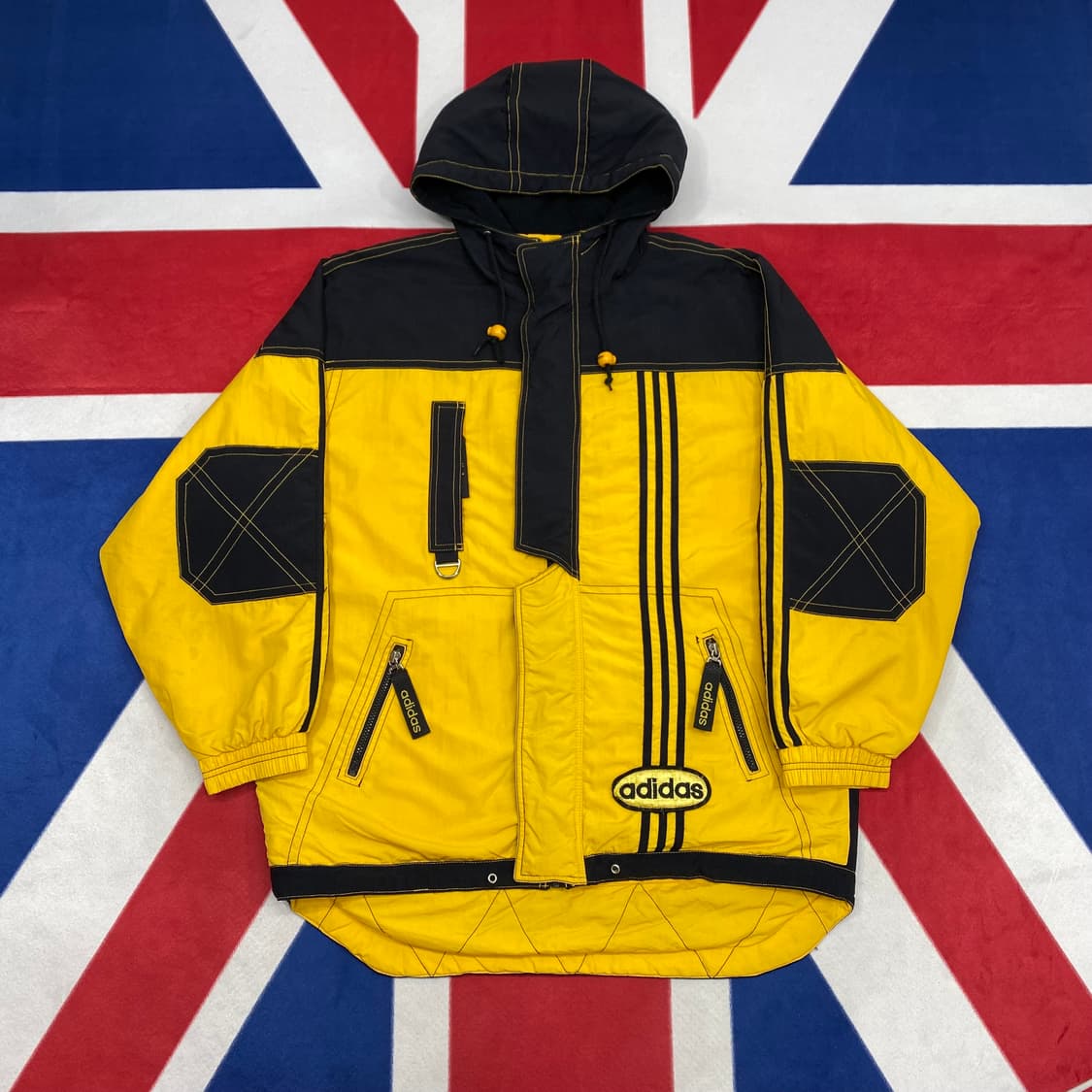 90s 아디다스 빅로고 올드스쿨 스키자켓 105 상품이미지2
