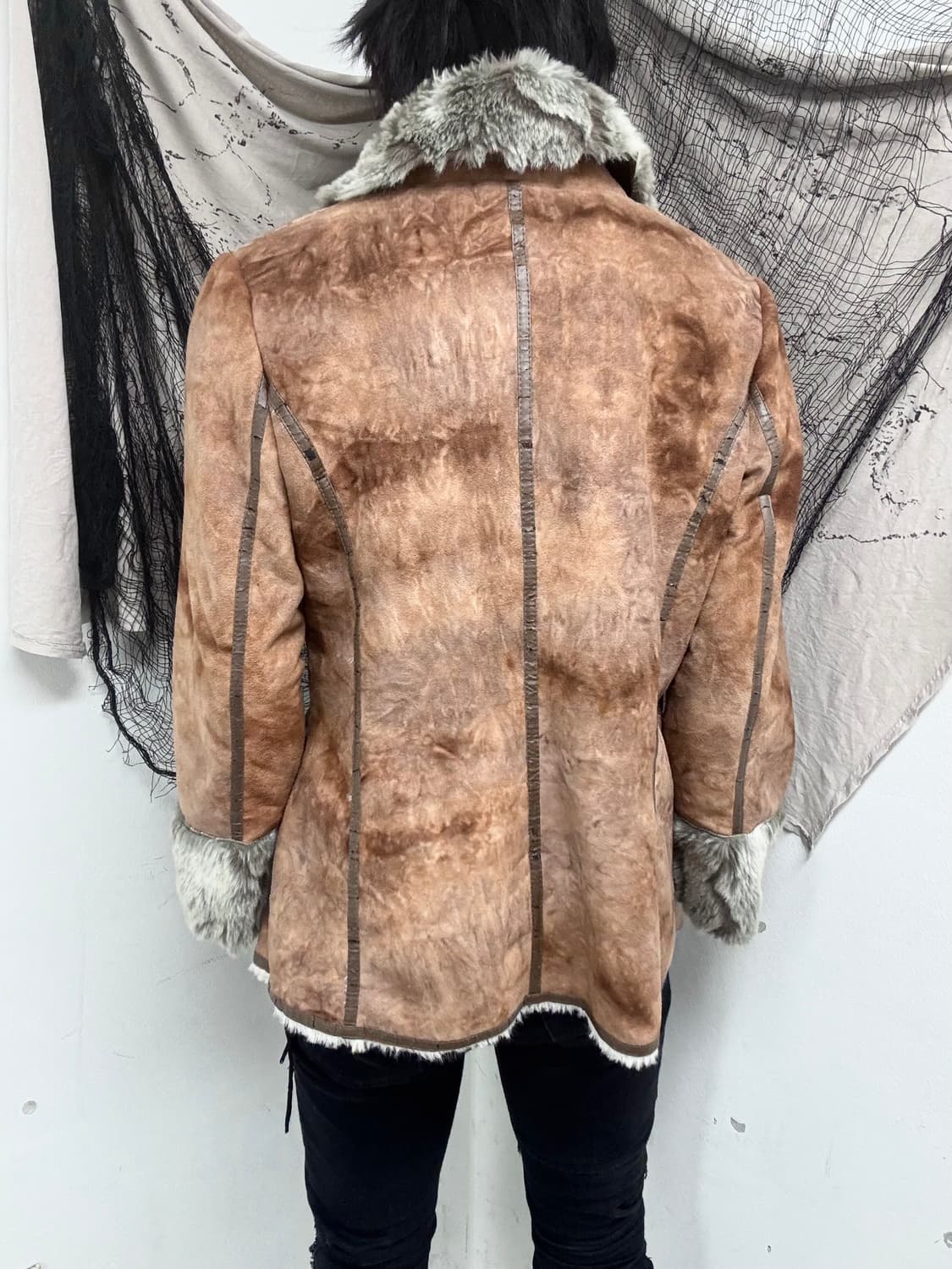 [GAL]Fur Trimming Leopard&Stud Detail Ja 상품이미지9