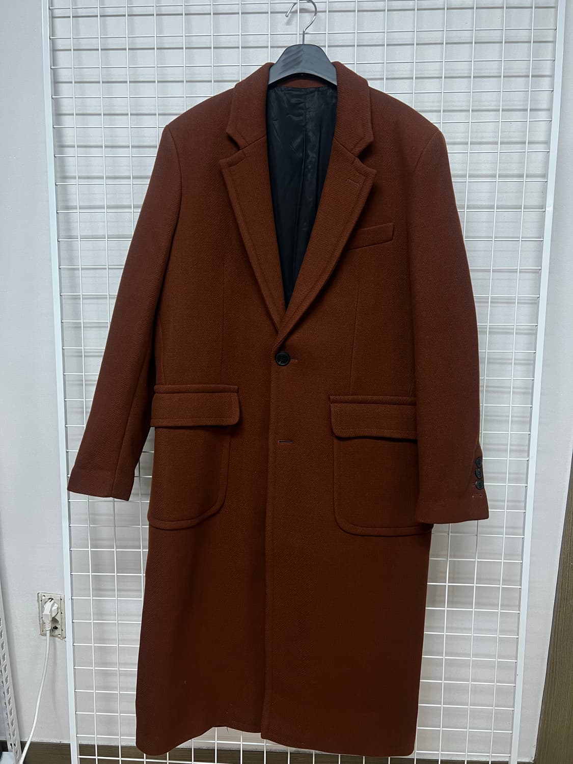 아미 울 싱글코트 상품이미지1