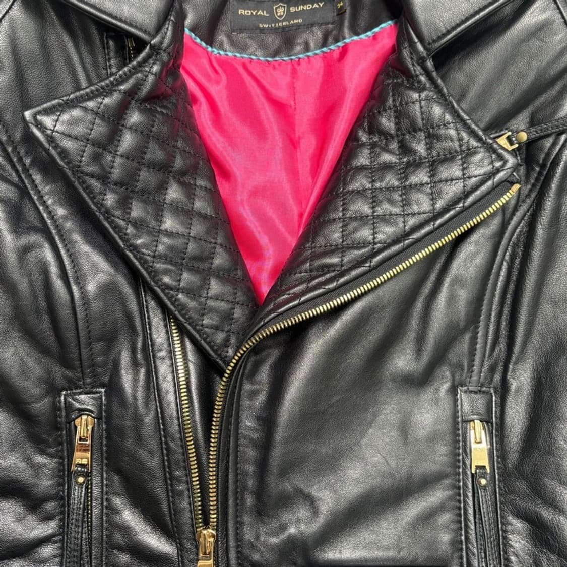 ROYAL SUNDAY 원앤온리 스터드 라이더 자켓 34 상품이미지3