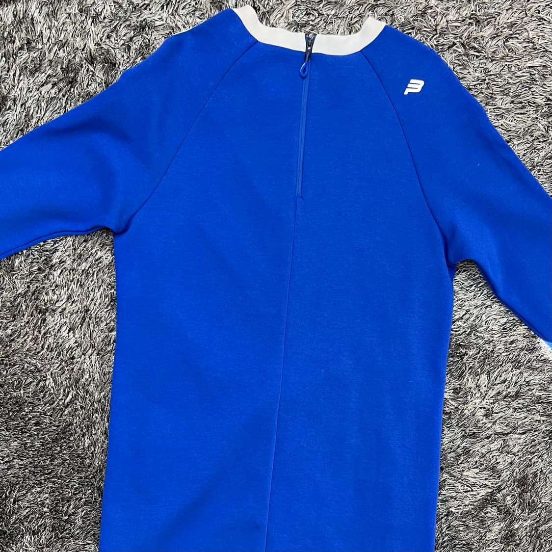 (새)빈폴스포츠 블루 브이 컬러 블록 원피스 (95) 상품이미지5