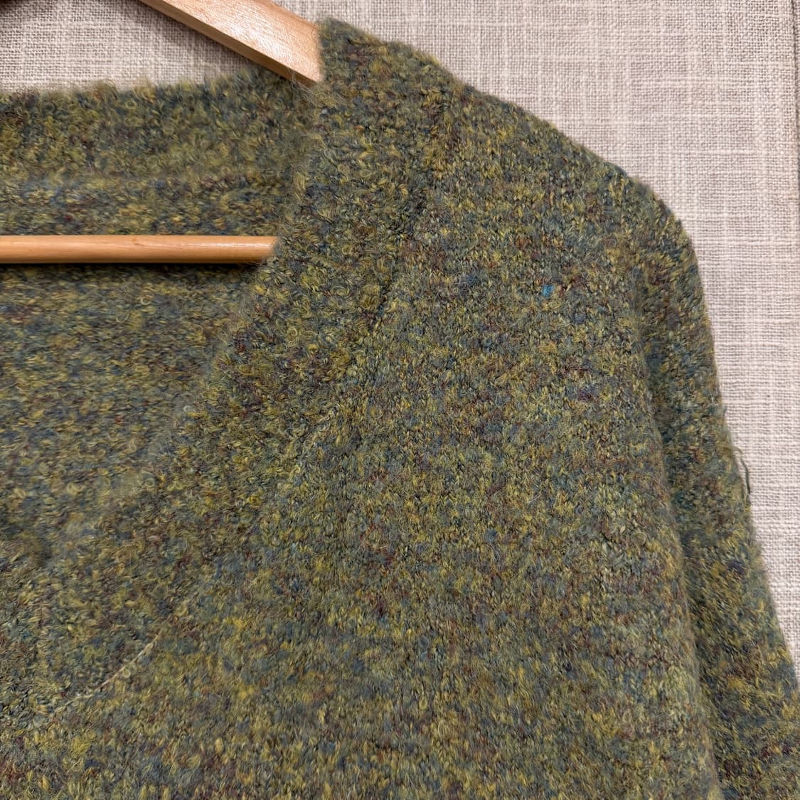 빈티지 브이넥 니트 상품이미지3