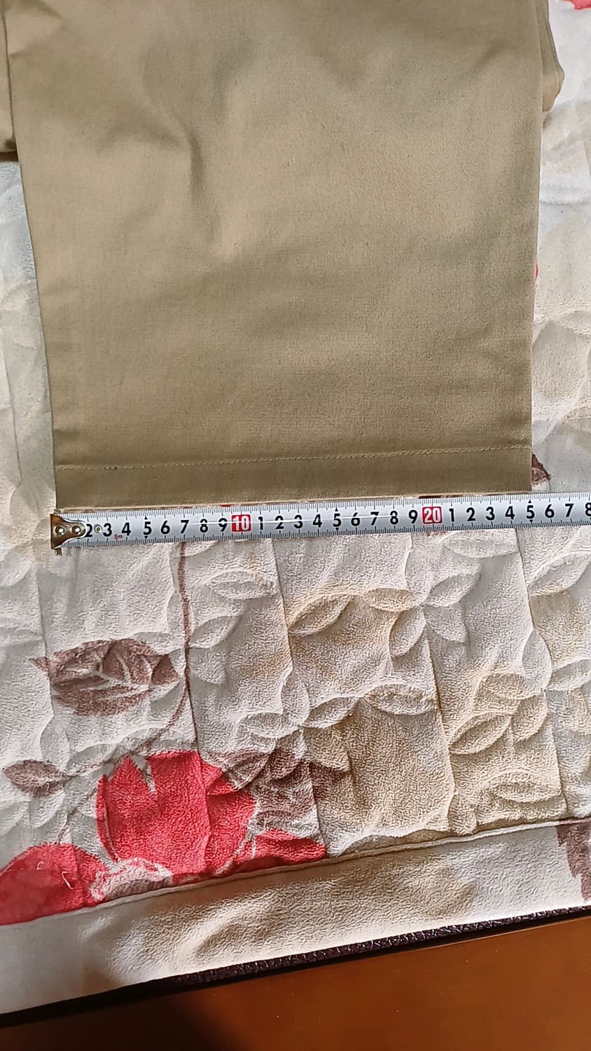 무신사 와이드면팬츠 30인치 기장102 상품이미지9