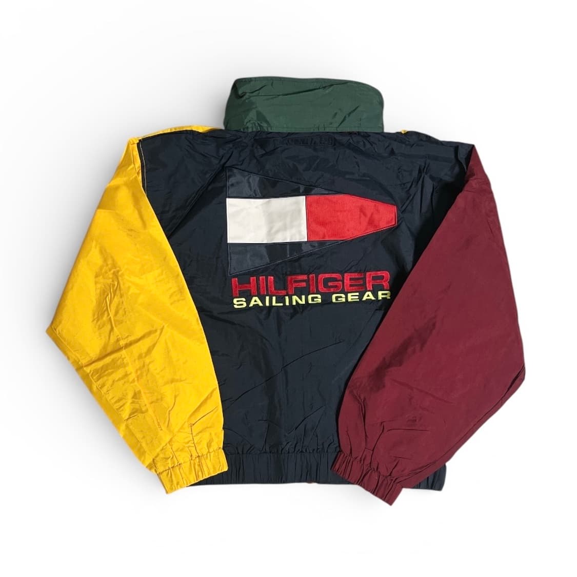 90s 타미힐피거 세일링기어 윈드브레이커 데드스탁 상품이미지4