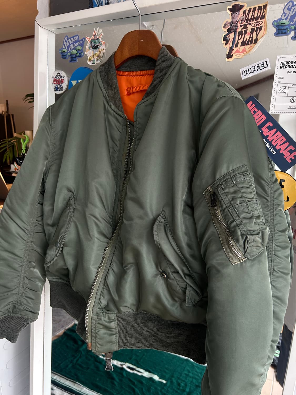 70‘s USAF alpha Ma-1 상품이미지2