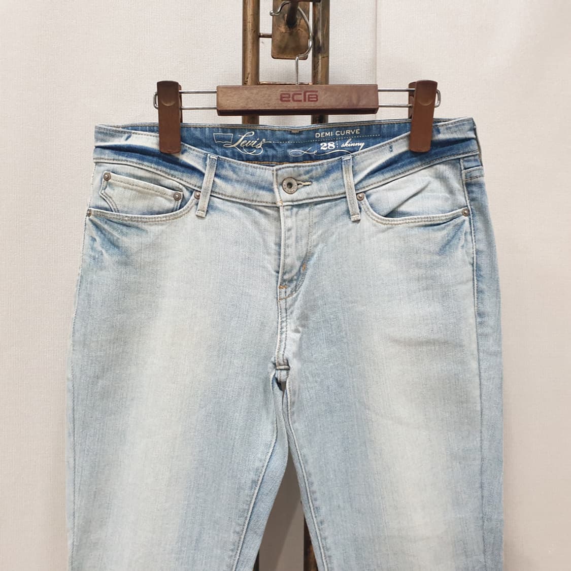 리바이스 슬림핏 데님 청바지 28 상품이미지2