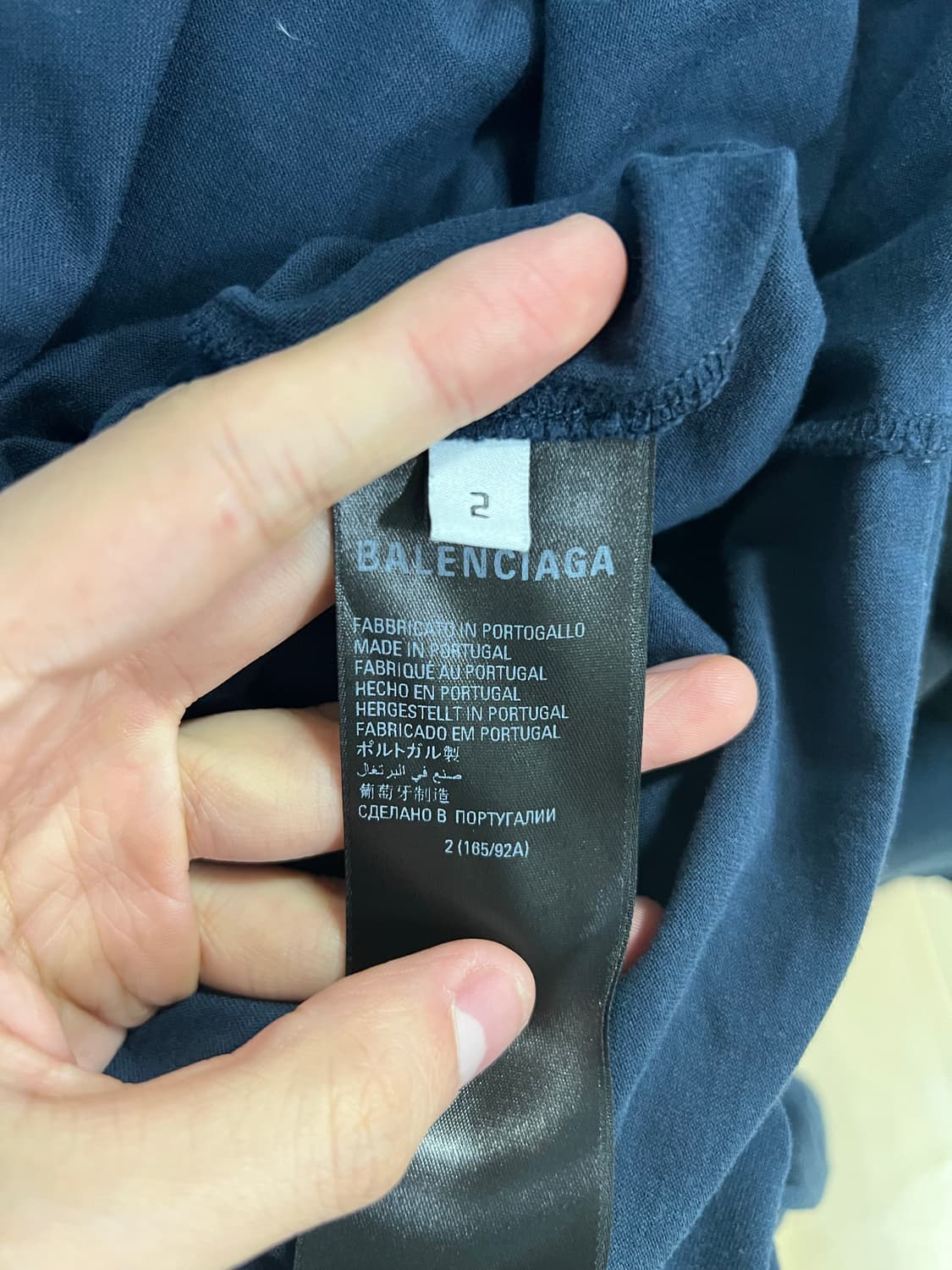 발렌시아가 xxxl 런웨이 후드 블랙 2사이즈 상품이미지4