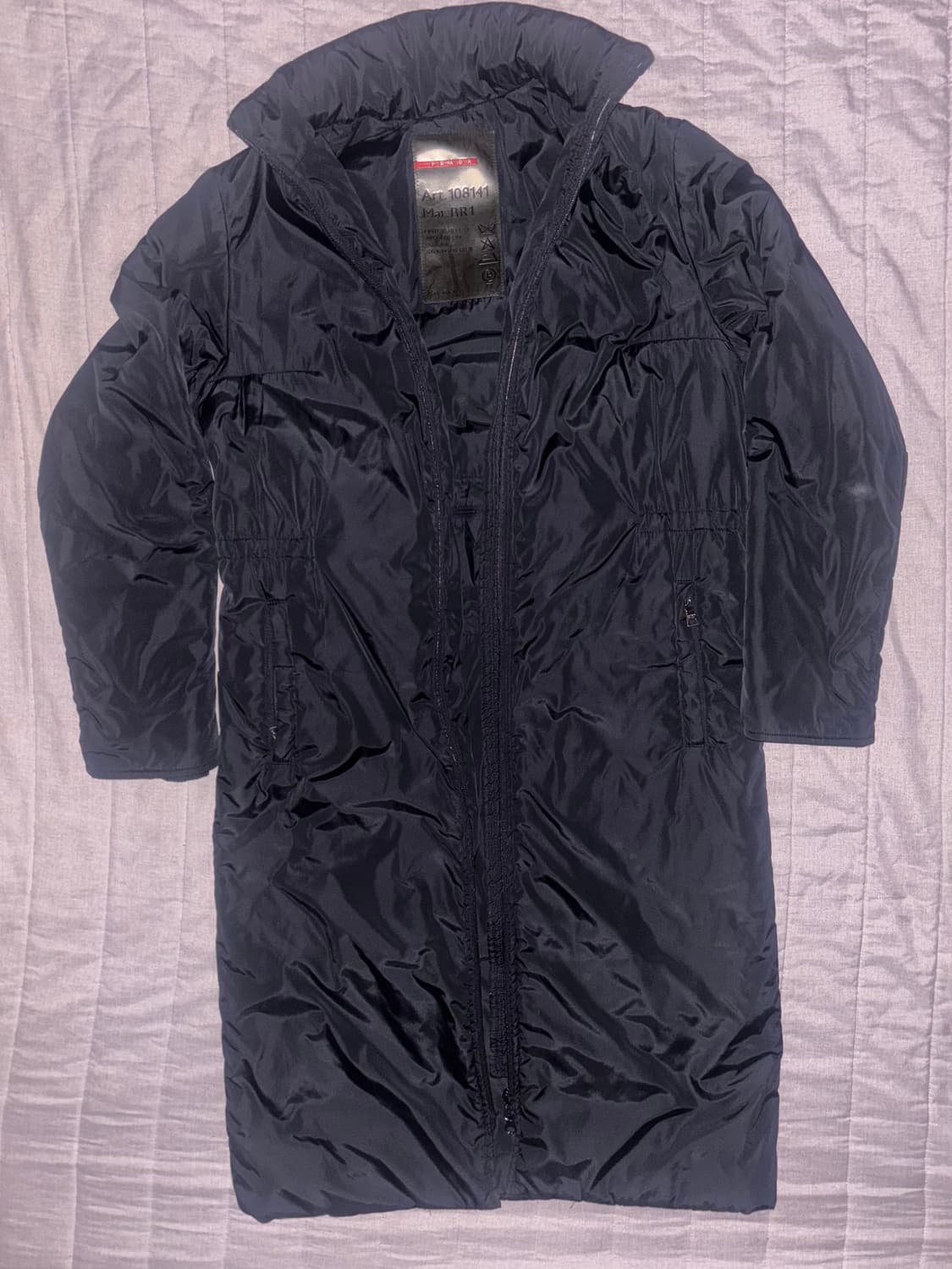 프라다 스포츠 드로우 스트링 다운 코트 상품이미지2