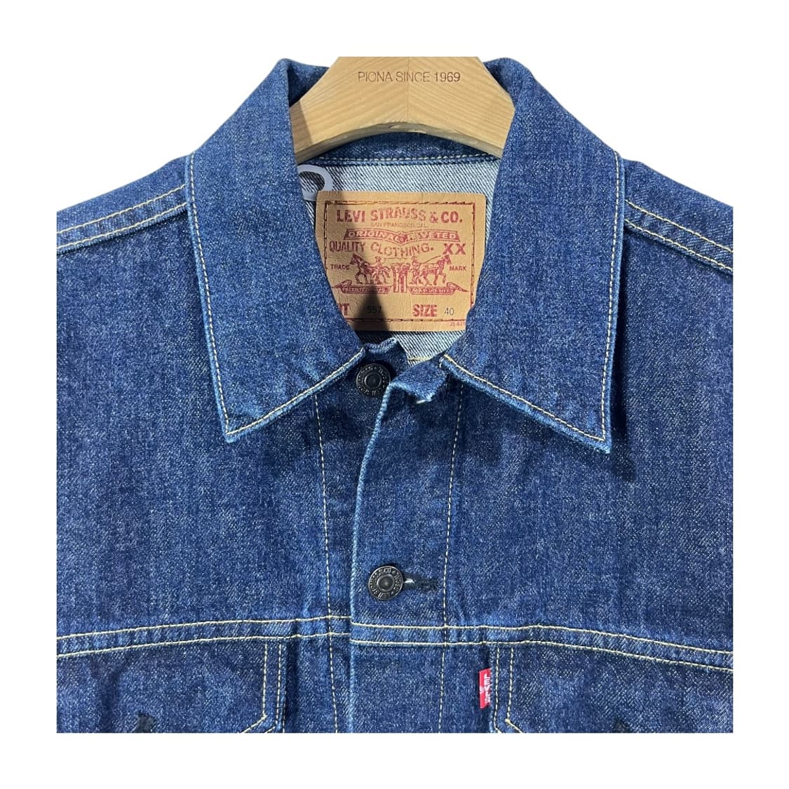 [Levi's] 90's 리바이스 재팬 빅E 셀비지 데님자켓 상품이미지5