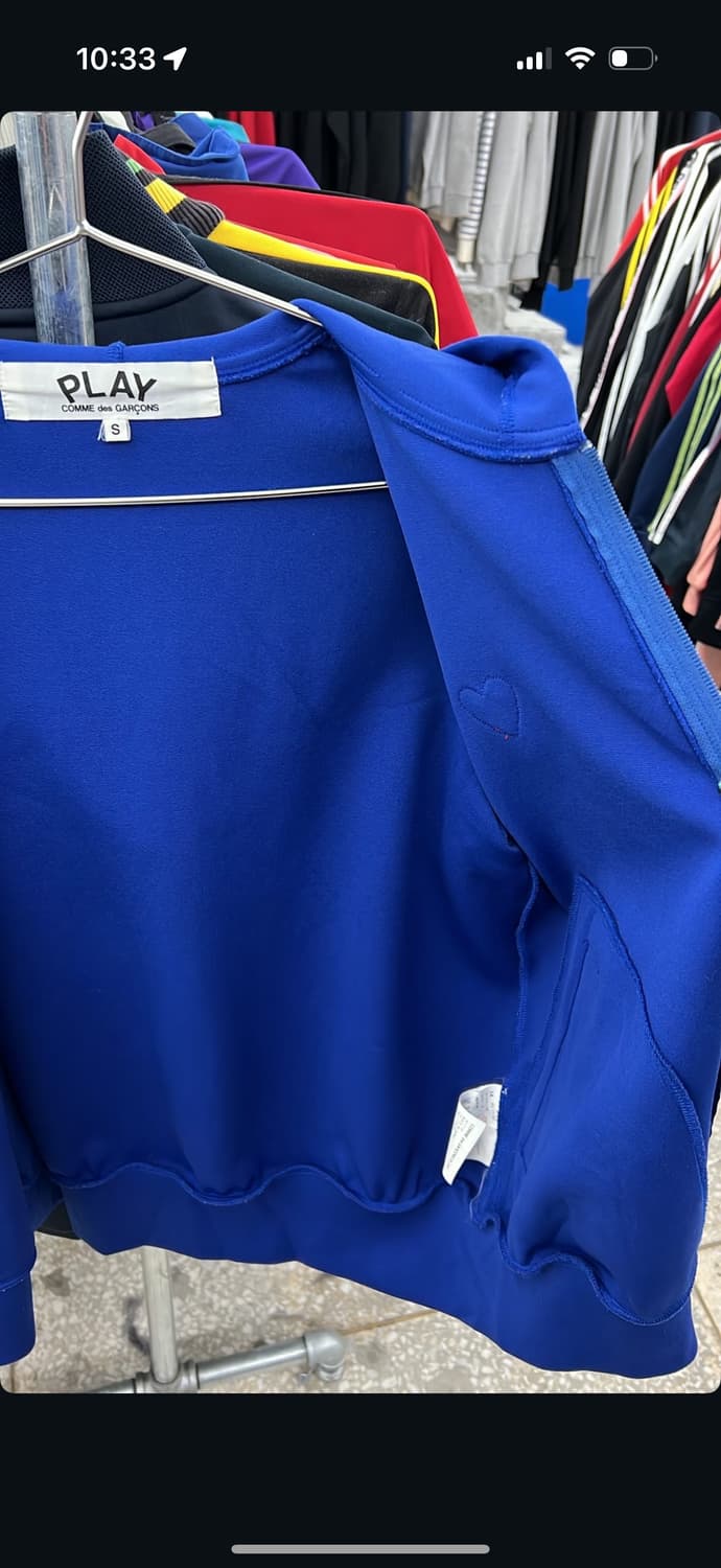 플레이꼼데가르송 후드집업 상품이미지5