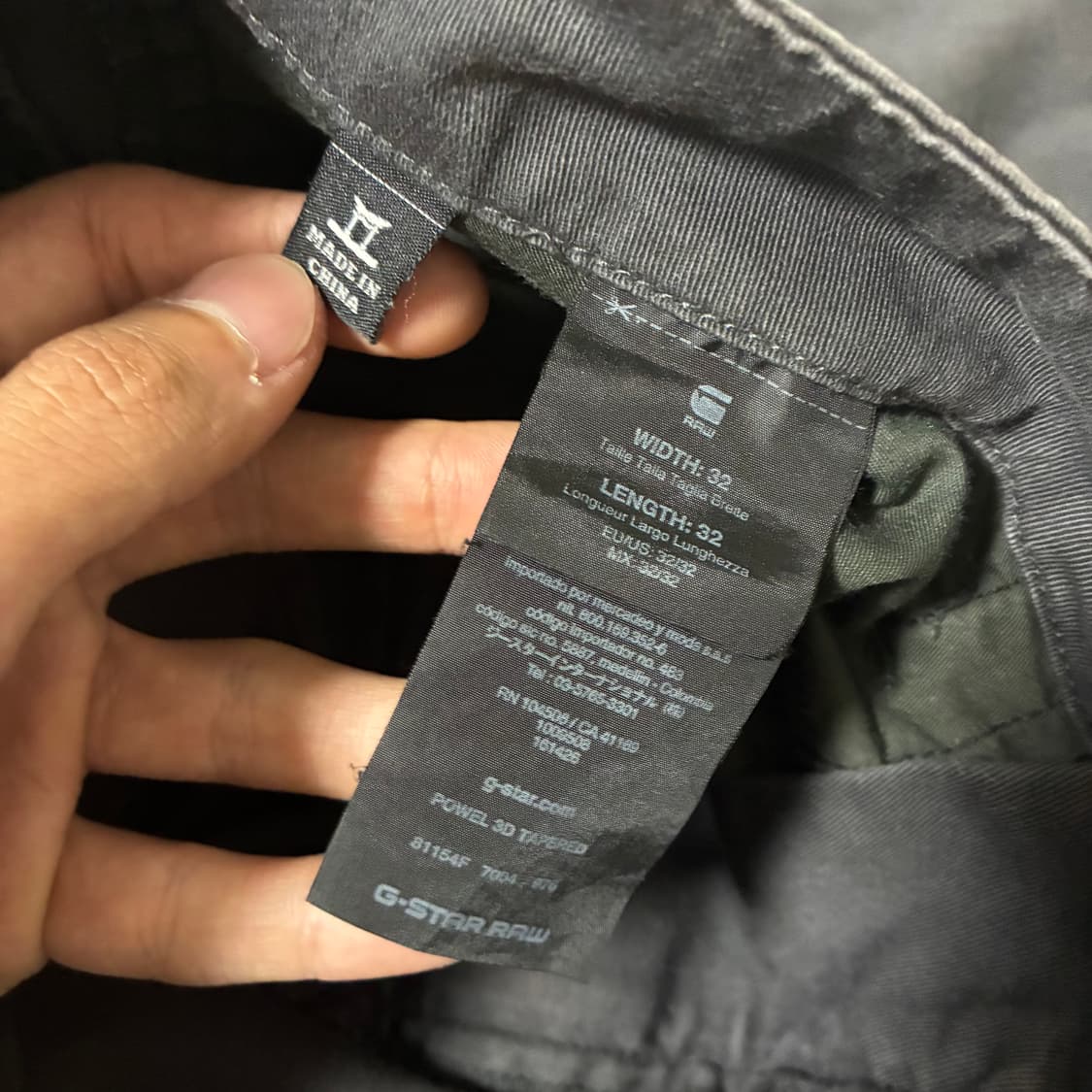 G-STAR RAW 포켓 커브드 카고팬츠 상품이미지10