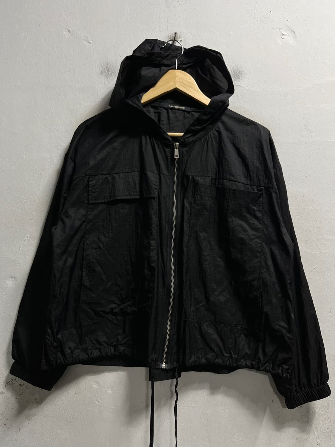 (66-77) ME:SENSE 나일론 루즈핏 바람막이 상품이미지1