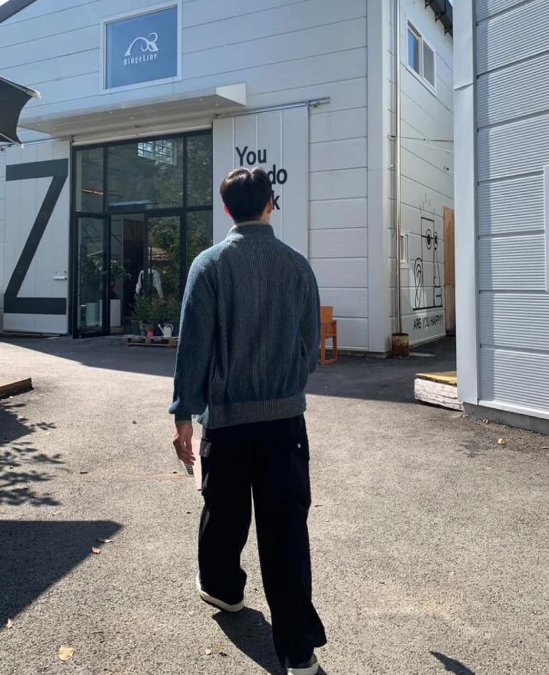 투웨이 니트 집업 상품이미지3